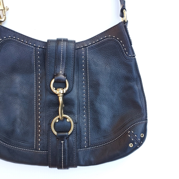 Gossip Girl COACH Black Hampton HOBO Bag - Picture 16 of 16